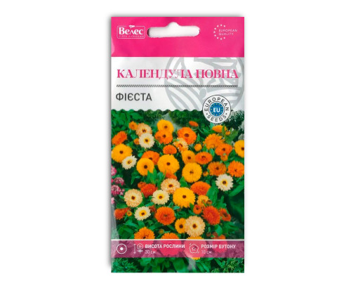 Насіння квітів Календула Фієста фото