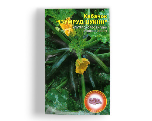 Насіння кабачків Ізумруд цукіні фото